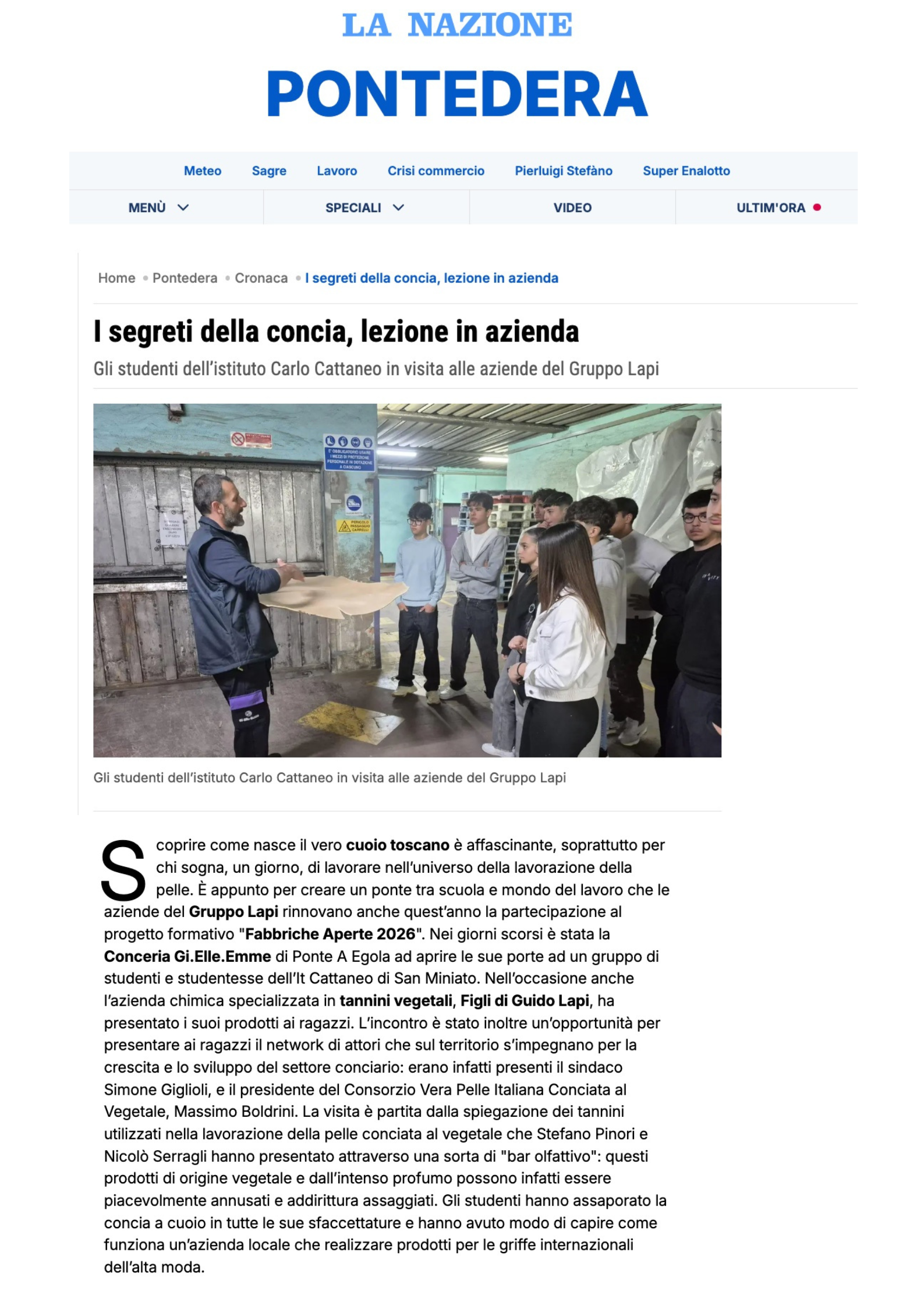 la nazione